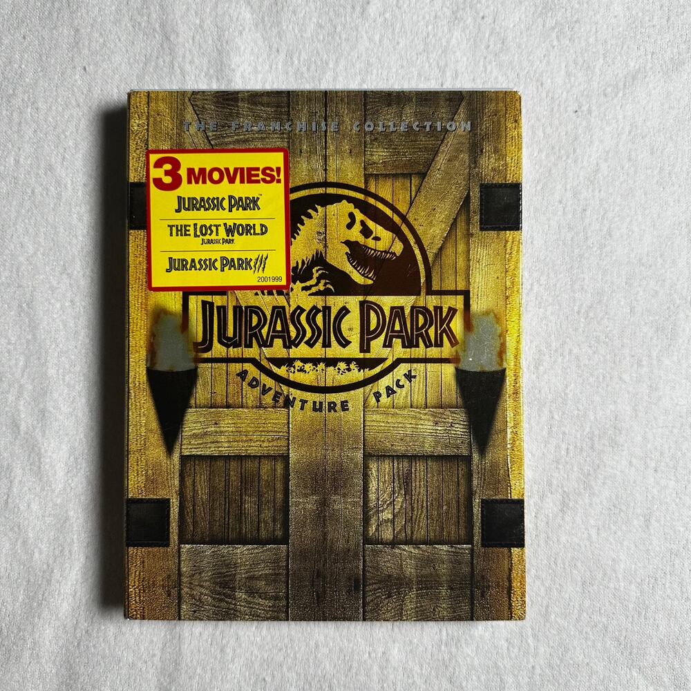 Jurassic Park Adventure Pack: 3 Disc Set